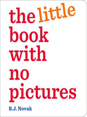 cover image of The Little Book With No Pictures